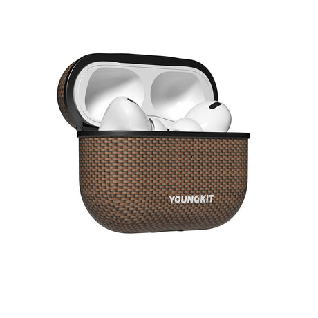 Apple Airpods Pro Kılıf M-safe Şarj Özellikli Aramid Fiber Youngkit 1500D Kevlar Extreme Wing Serisi Kapak