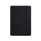 Apple iPad 10.2 2021 (9.Nesil) Kılıf SkinArma Sticker Tasarımlı Arkası Şeffaf Standlı Mageru Kılıf