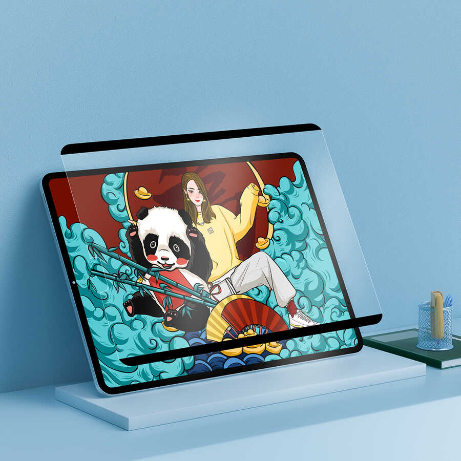 Apple iPad 10.2 2021 (9.Nesil) Wiwu Removable Mıknatıslı Ekran Koruyucu