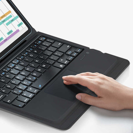 Apple iPad 10.2 (8.Nesil) Benks Multifunctional Kablosuz Klavyeli Kılıf