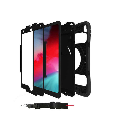 Apple iPad 10.2 (8.Nesil) Zore Yeni Nesil Kalem Bölmeli Defender Tablet Silikon