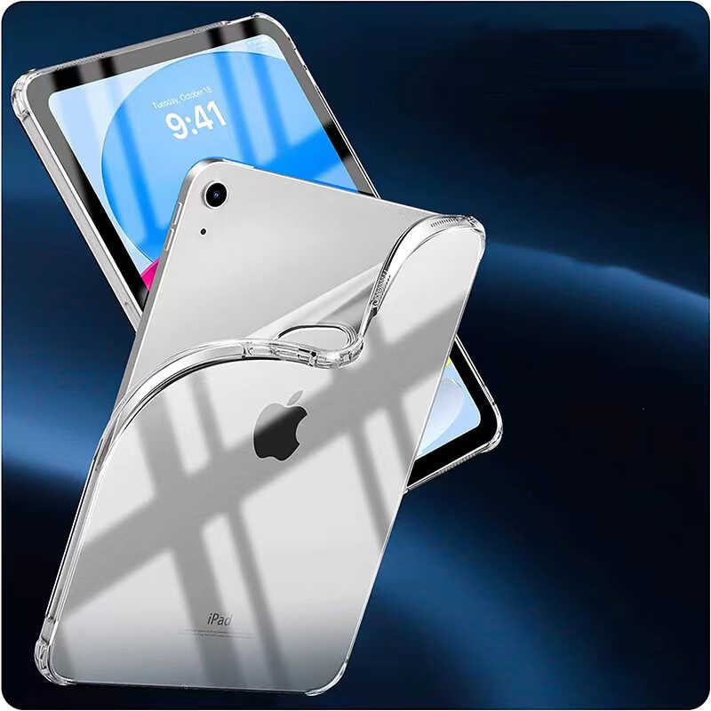 Apple iPad 10.9 2022 (10.Nesil) Kılıf Zore Tablet Nitro Anti Shock Silikon Kapak