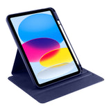 Apple iPad 10.9 2022 (10.Nesil) Kılıf Zore Termik Kalem Bölmeli Dönebilen Standlı Kılıf