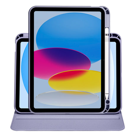 Apple iPad 10.9 2022 (10.Nesil) Kılıf Zore Termik Kalem Bölmeli Dönebilen Standlı Kılıf
