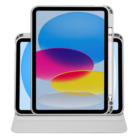 Apple iPad 10.9 2022 (10.Nesil) Kılıf Zore Termik Kalem Bölmeli Dönebilen Standlı Kılıf