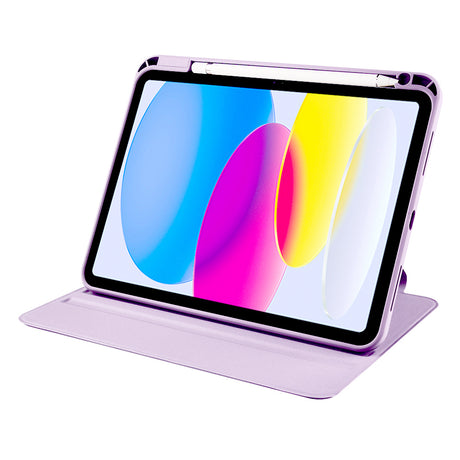 Apple iPad 10.9 2022 (10.Nesil) Kılıf Zore Termik Kalem Bölmeli Dönebilen Standlı Kılıf