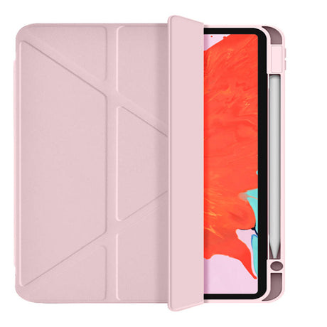 Apple iPad 10.9 2022 (10.Nesil) Wiwu 360° Dönebilen Standlı Magnetik Koruyucu Tablet Kılıfı