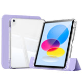 Apple iPad 11.Nesil 2025 Kılıf Magnetik Ayrılabilen Airbagli Zore Sliding Tablet Kılıfı