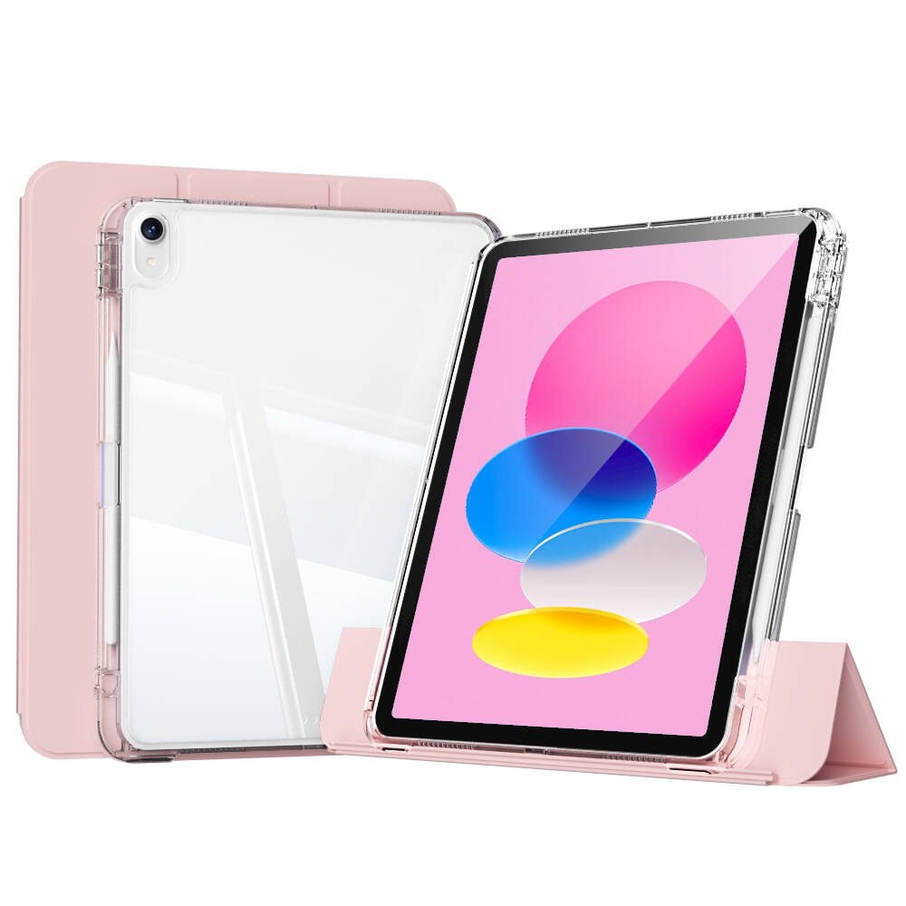 Apple iPad 11.Nesil 2025 Kılıf Magnetik Ayrılabilen Airbagli Zore Sliding Tablet Kılıfı