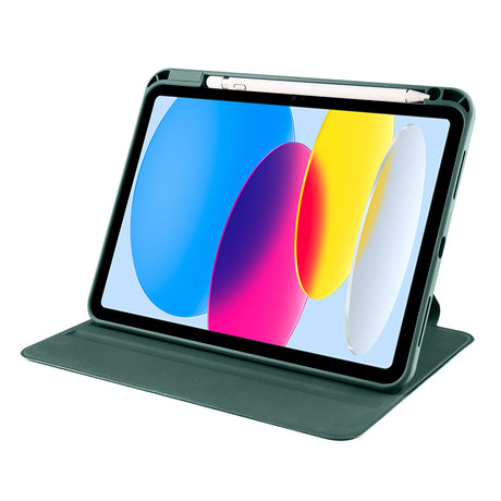 Apple iPad 11.Nesil 2025 Kılıf Zore Termik Kalem Bölmeli Dönebilen Standlı Kılıf