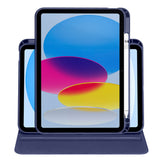 Apple iPad 11.Nesil 2025 Kılıf Zore Termik Kalem Bölmeli Dönebilen Standlı Kılıf
