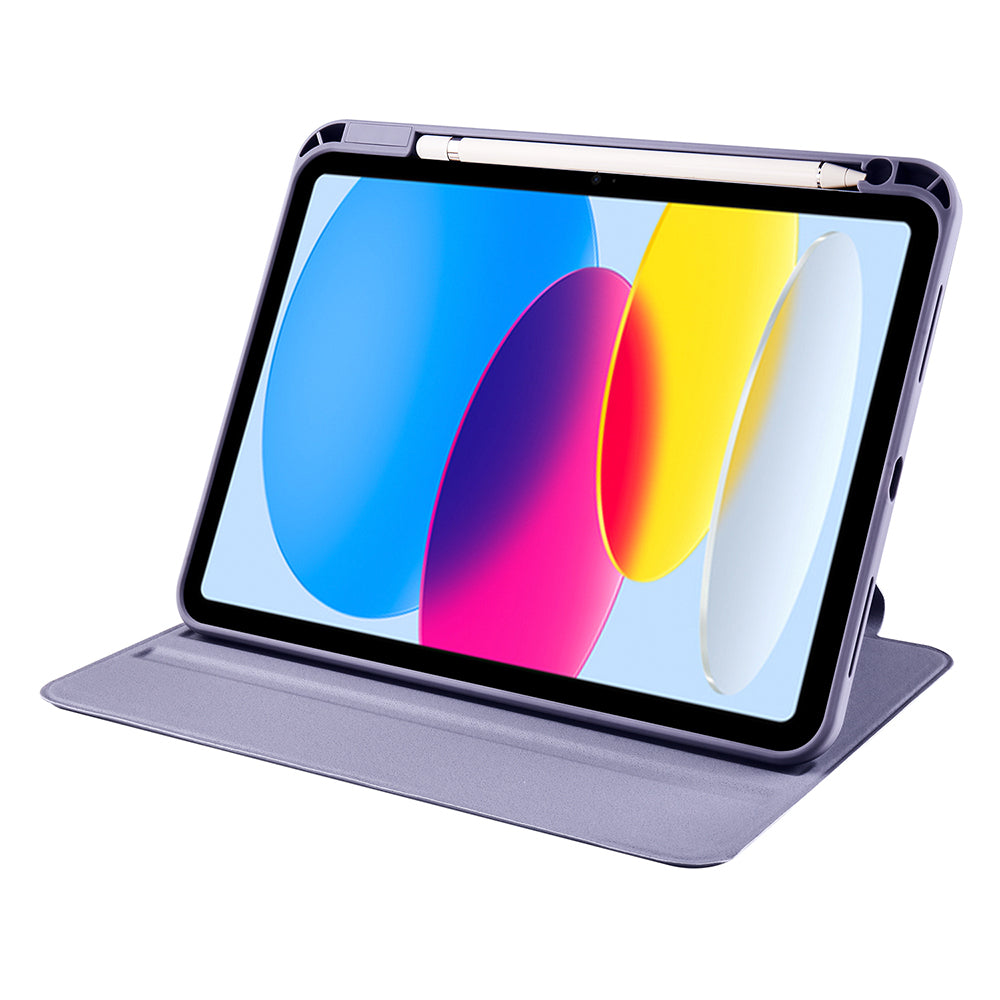 Apple iPad 11.Nesil 2025 Kılıf Zore Termik Kalem Bölmeli Dönebilen Standlı Kılıf