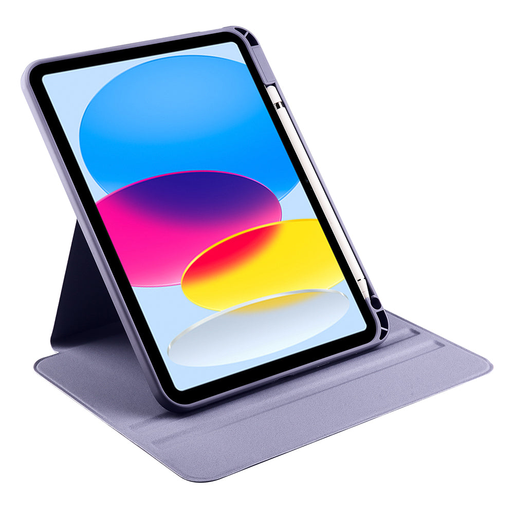 Apple iPad 11.Nesil 2025 Kılıf Zore Termik Kalem Bölmeli Dönebilen Standlı Kılıf