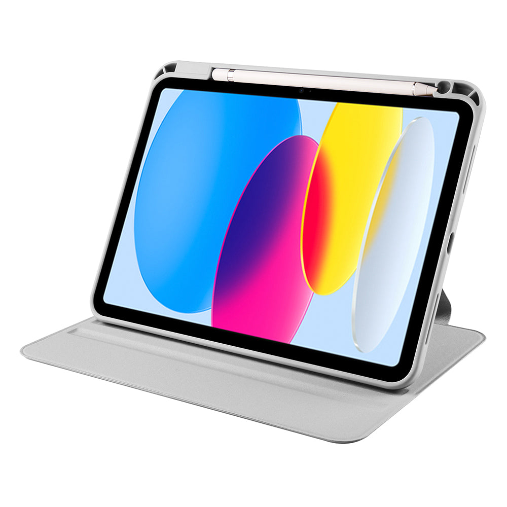 Apple iPad 11.Nesil 2025 Kılıf Zore Termik Kalem Bölmeli Dönebilen Standlı Kılıf