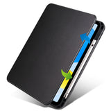 Apple iPad 11.Nesil 2025 Kılıf Zore Termik Kalem Bölmeli Dönebilen Standlı Kılıf