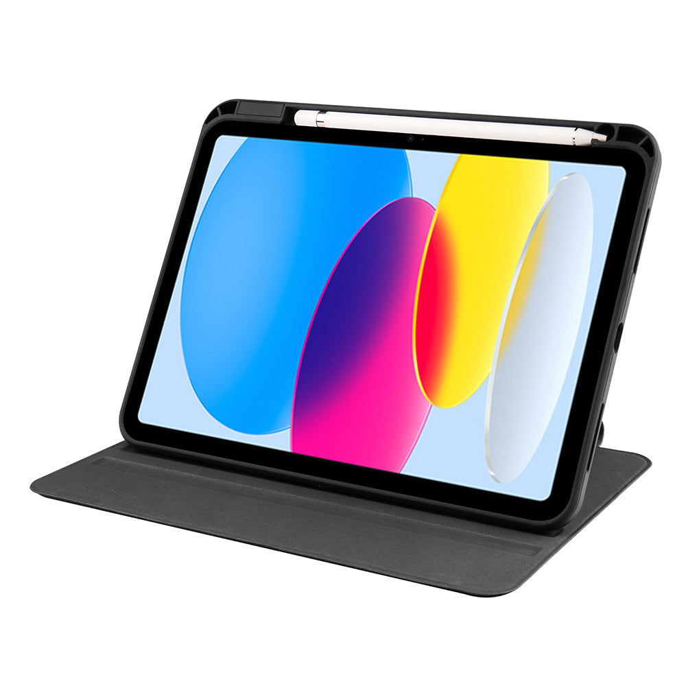 Apple iPad 11.Nesil 2025 Kılıf Zore Termik Kalem Bölmeli Dönebilen Standlı Kılıf