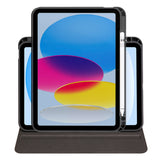 Apple iPad 11.Nesil 2025 Kılıf Zore Termik Kalem Bölmeli Dönebilen Standlı Kılıf
