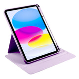 Apple iPad 11.Nesil 2025 Kılıf Zore Termik Kalem Bölmeli Dönebilen Standlı Kılıf