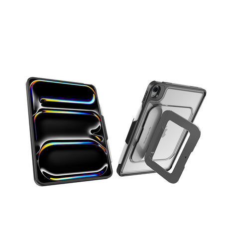 Apple iPad Air 10.9 2020 (4.Nesil) Mutural AlloyKick Serisi Kalem Bölmeli Alüminyum Standlı Tablet Kılıfı