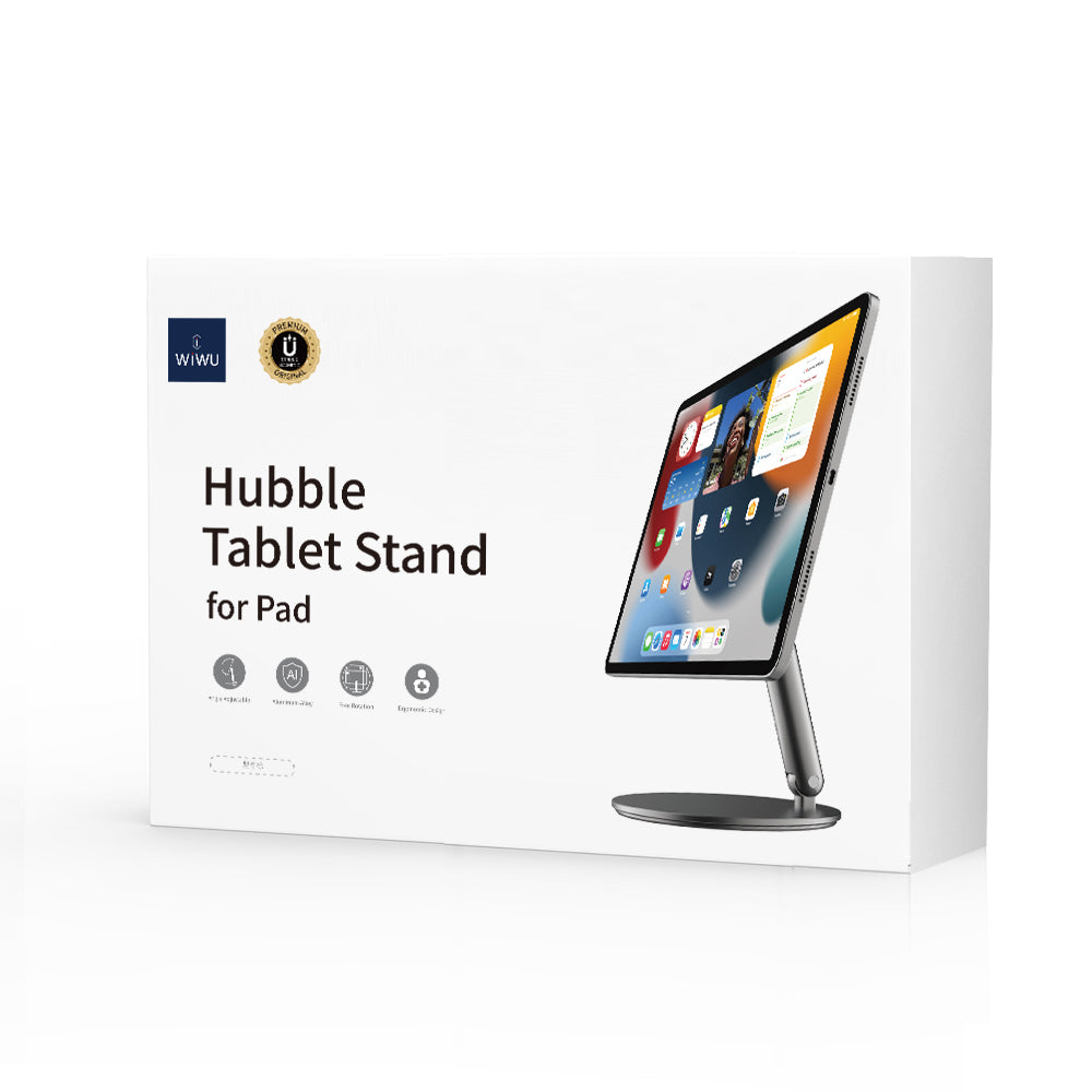 Apple iPad Air 10.9 2022 (5.Nesil) Wiwu ZM-310 360 Derece Dönebilen Magnetik Başlıklı Tablet Standı