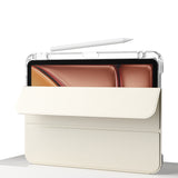 ​Apple iPad Air 11 2024 Kılıf Magnetik Ayrılabilen Airbagli Zore Sliding Tablet Kılıfı