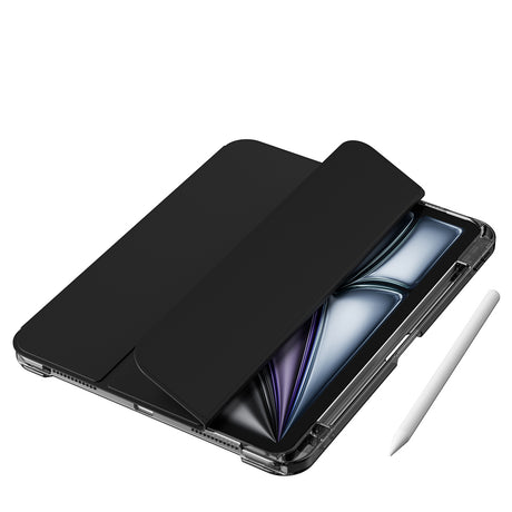 ​Apple iPad Air 11 2024 Kılıf Magnetik Ayrılabilen Airbagli Zore Sliding Tablet Kılıfı