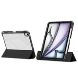 ​Apple iPad Air 11 2024 Kılıf Magnetik Ayrılabilen Airbagli Zore Sliding Tablet Kılıfı