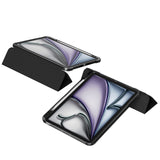 ​Apple iPad Air 11 2024 Kılıf Magnetik Ayrılabilen Airbagli Zore Sliding Tablet Kılıfı