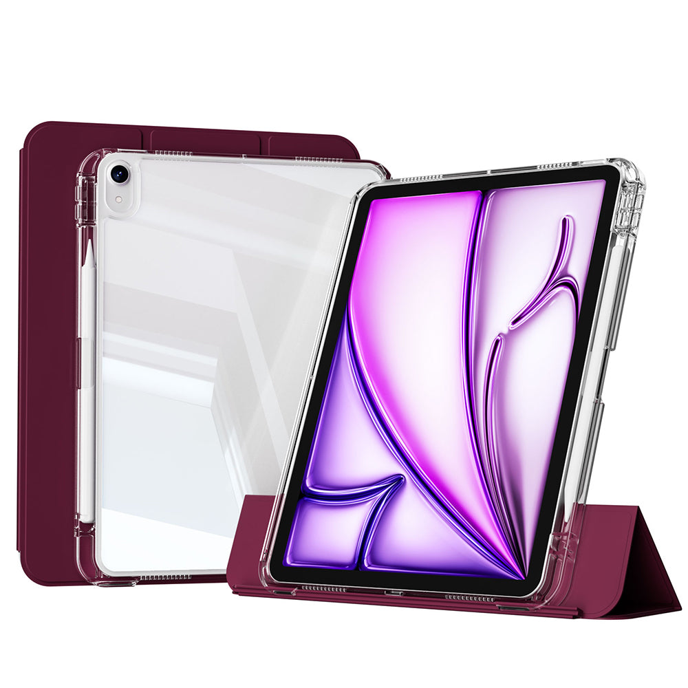 Apple iPad Air 11 2024 Kılıf Magnetik Ayrılabilen Airbagli Zore Sliding Tablet Kılıfı