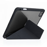 Apple iPad Air 11 2024 Kılıf SkinArma 360 Tam Koruma Airbagli Arkası Şeffaf Standlı Shingoki Kılıf
