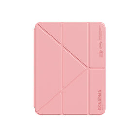 Apple iPad Air 11 2024 Kılıf Skinarma Kalemlikli Arkası Şeffaf Standlı Magnetik Zeta Kılıf
