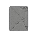 Apple iPad Air 11 2024 Kılıf Skinarma Kalemlikli Dokulu Tasarım Standlı Magnetik Trilon Kılıf