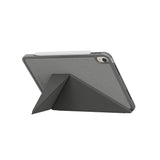 Apple iPad Air 11 2024 Kılıf Skinarma Kalemlikli Dokulu Tasarım Standlı Magnetik Trilon Kılıf