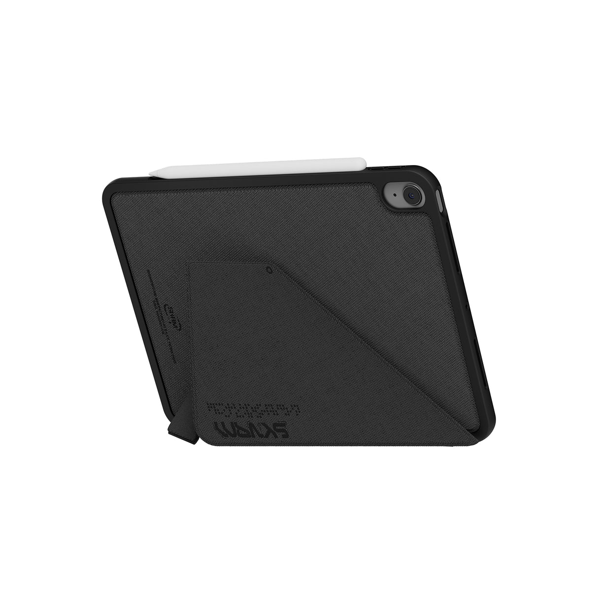 Apple iPad Air 11 2024 Kılıf Skinarma Kalemlikli Dokulu Tasarım Standlı Magnetik Trilon Kılıf