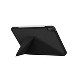 Apple iPad Air 11 2024 Kılıf Skinarma Kalemlikli Dokulu Tasarım Standlı Magnetik Trilon Kılıf
