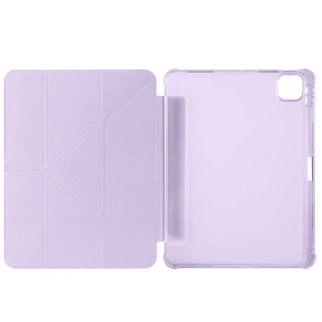 Apple iPad Air 11 2024 Kılıf Zore Tri Folding Kalem Bölmeli Standlı Kılıf