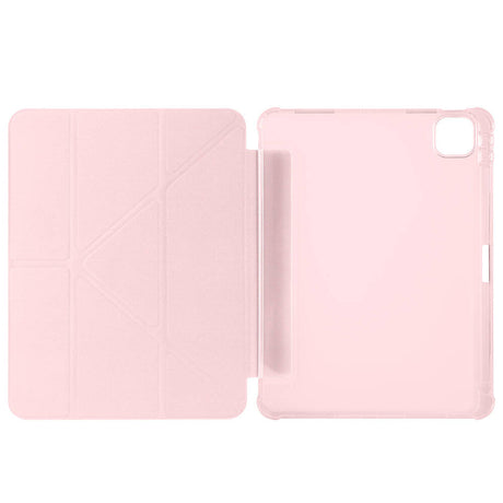 Apple iPad Air 11 2024 Kılıf Zore Tri Folding Kalem Bölmeli Standlı Kılıf