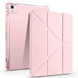 Apple iPad Air 11 2024 Kılıf Zore Tri Folding Kalem Bölmeli Standlı Kılıf