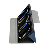 Apple iPad Air 11 2024 Raptic Spin Detachable Folio PU Ayrılabilir Kalem Bölmeli Standlı Kılıf