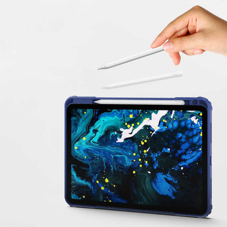 Apple iPad Air 11 2024 Wiwu Mecha Dönebilen Standlı Tablet Kılıfı