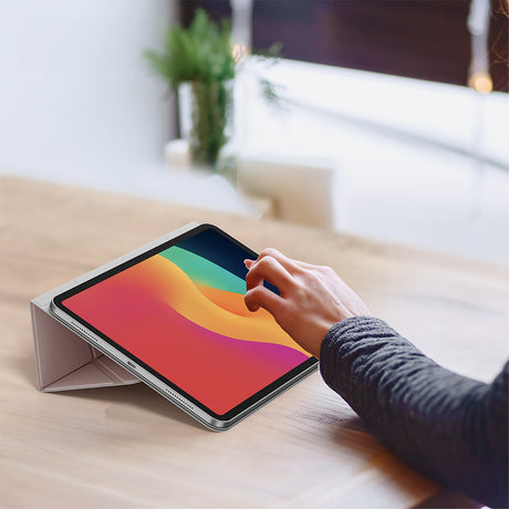 Apple iPad Air 11 2025 M3 Amazingthing Matte Pro Mag Folio Katlanabilir Magnetik Standlı Kılıf