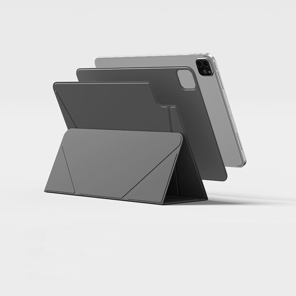 Apple iPad Air 11 2025 M3 Amazingthing Matte Pro Mag Folio Katlanabilir Magnetik Standlı Kılıf