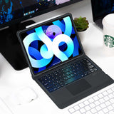 Apple iPad Air 11 2025 M3 Benks Multifunctional Kablosuz Klavyeli Kılıf