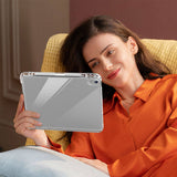 Apple iPad Air 11 2025 M3 Kılıf Magnetik Ayrılabilen Airbagli Zore Sliding Tablet Kılıfı