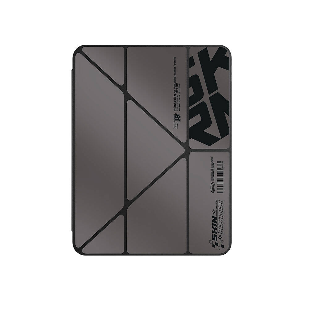 Apple iPad Air 11 2025 M3 Kılıf SkinArma Holografik Tasarımlı Arkası Şeffaf Çıkarılabilir Magnetik Kira Kobai Kılıf
