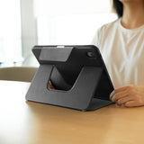 Apple iPad Air 11 2025 M3 Raptic Spin Detachable Folio PU Ayrılabilir Kalem Bölmeli Standlı Kılıf