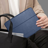 Apple iPad Air 11 2025 M3 Raptic Spin Detachable Folio PU Ayrılabilir Kalem Bölmeli Standlı Kılıf