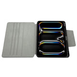 Apple iPad Air 11 2025 M3 Raptic Spin Detachable Folio PU Ayrılabilir Kalem Bölmeli Standlı Kılıf