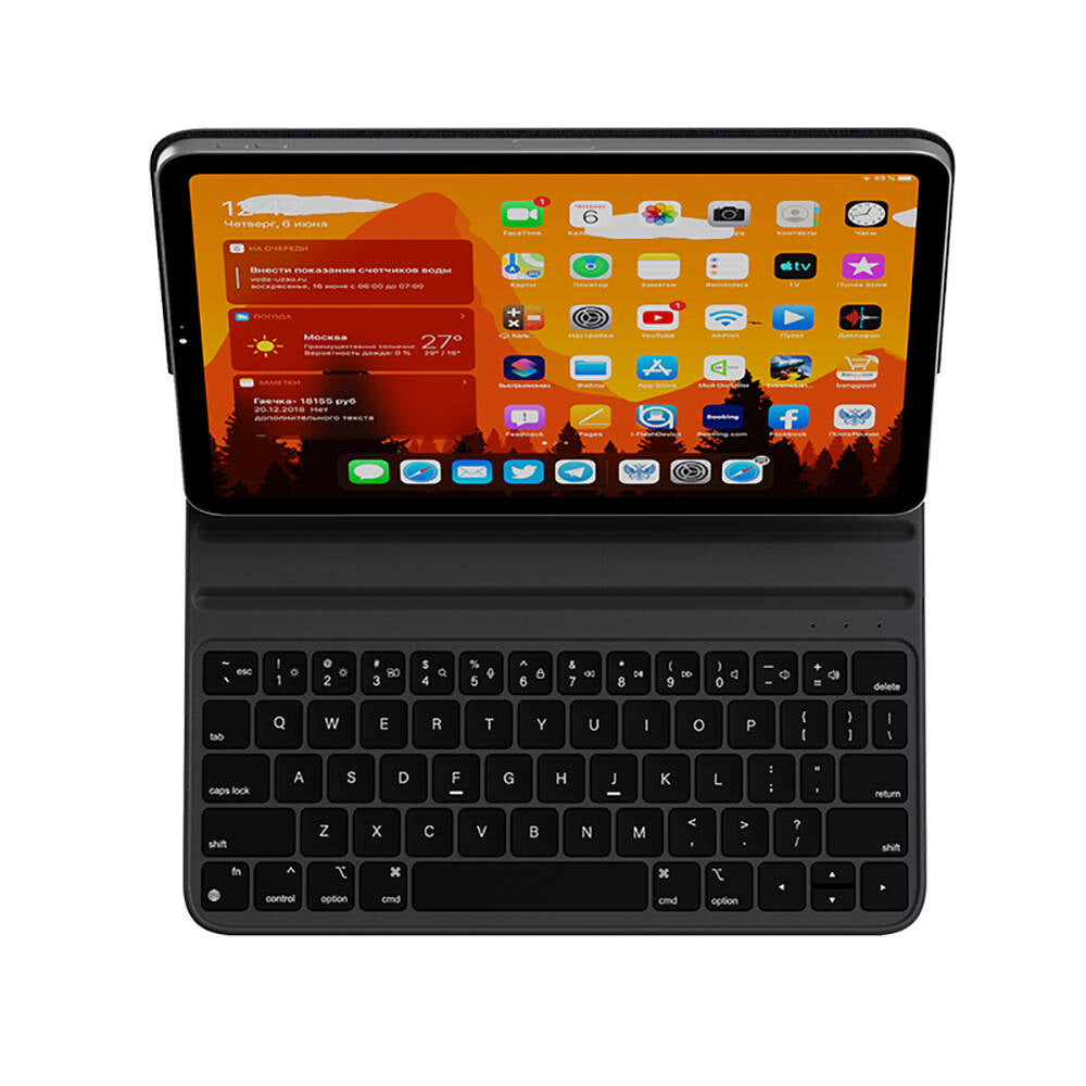 Apple iPad Air 11 2025 M3 Wiwu F16 Klavyeli Standlı Magnetik Kılıf