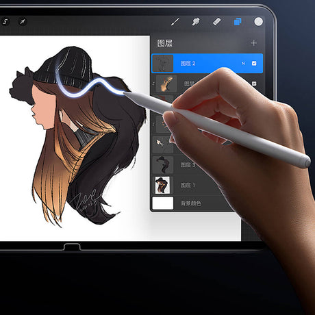 Apple iPad Air 11 2025 M3 Wiwu Wi-GQ003 iVista Serisi Oleofobik HD Temperli Cam Ekran Koruyucu